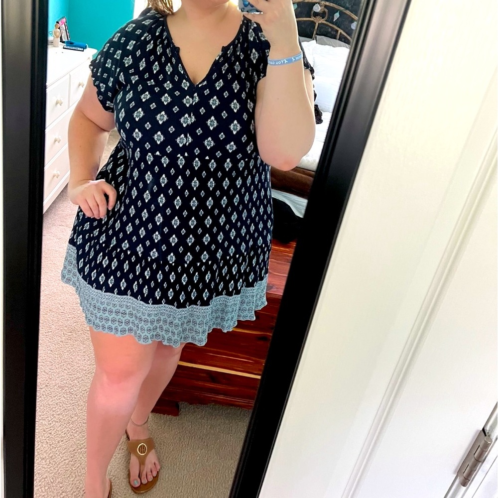 Navy Blue summer dress